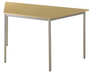 Meridian trapezoidal training table