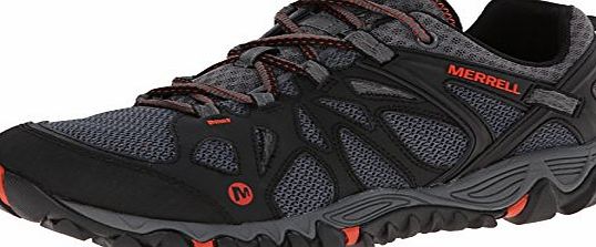 Merrell All Out Blaze Aero Sport, Men Water Shoes, Black (Black/Red), 11 UK (46 EU)