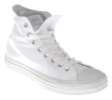 Converse All Star Hi Double Tongue Wht Mon/met.sil - 5 Uk