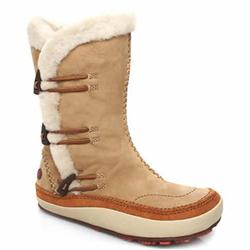 Female Komodo Tibet High Leather Upper Casual in Beige