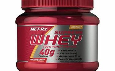 Met-Rx Supreme Whey Strawberry 908g