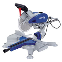 Blue Kgs 303 250mm Double Bevel Sliding Compound Mitre Saw 1800W 110V