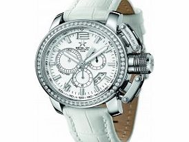 Metal CH Mens Chrono White Watch