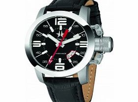 Mens Initial Black Watch