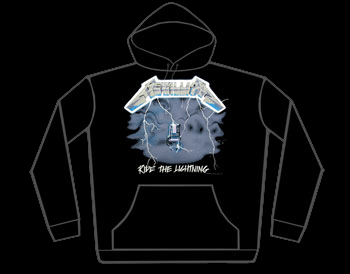 Metallica Ride The Lightning Hoodie