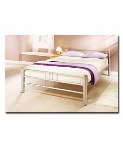 Metro Metal Double Bedstead