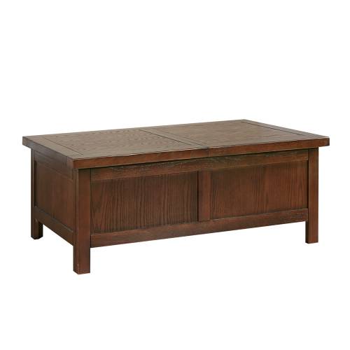 Metro Oak Dining amp;amp; Occasional Furniture Metro Oak Storage Coffee Table 911.016