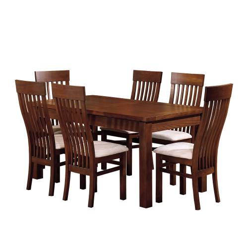 Metro Oak Large Dining Set