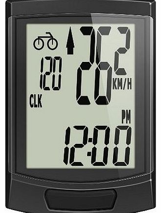 MetroFlash VELOCITA Wireless Bicycle Computer (Black)