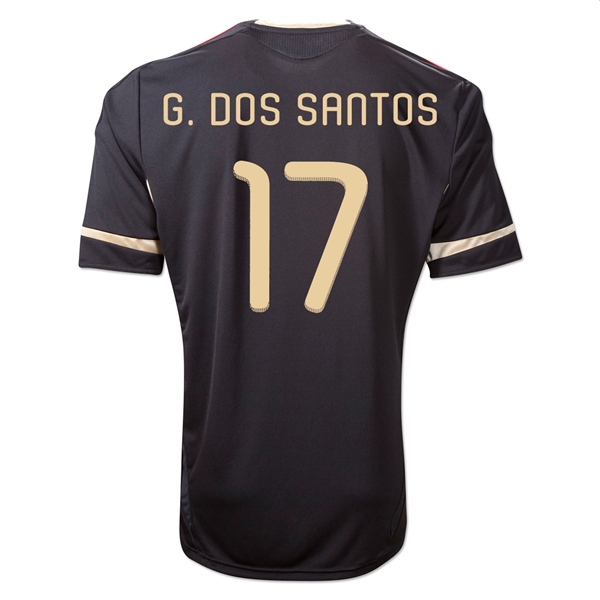 Mexico Adidas 2011-12 Mexico Away Adidas Shirt (G.Dos Santos 17)