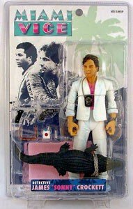 MIAMI VICE JAMES "SONNY" CROCKETT WHITE SUIT ACTION FIGURE