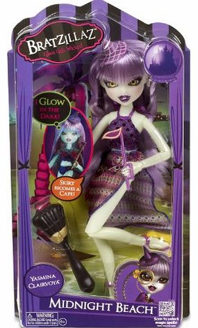 MGA Bratzillaz - Midnight Beach Glow in the Dark Yasmina Clayvoiya With Accessories