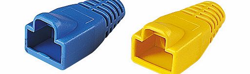 MH Blue Boot for Rj45 Plug MHRJ45SRB-B