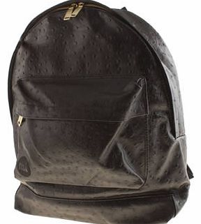 accessories mi pac black gold ostrich bags