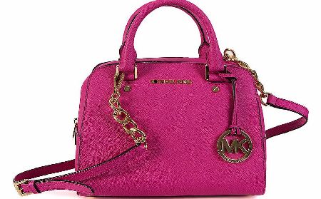 Michael Kors Medium Jet Set Satchel Fushia