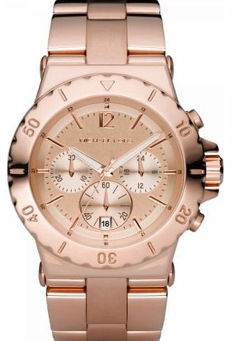 Michael Kors Mk5314 Ladies Watch with Rose Gold Bracelet and Rose Gold Dial