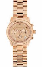 Runway rose gold-tone watch