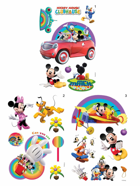 Club House Wall Stickers Quick Sticks 42 Pieces