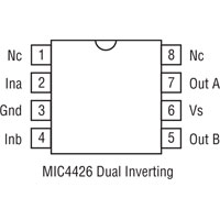 MIC4426BN BN DUAL1.5A PEAK MOSFETDRIVERC