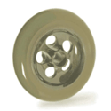 Micro Scooter Wheel 145mm Smoke