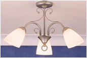 Micromark 18244 / Carmen 3 Light Flush Pendant