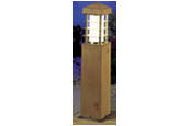 Micromark 19005 / Tower 40cm Teak Effect Bollard