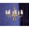 Micromark ANTWERP 8 LIGHT BRASS CHANDELIER