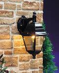 Micromark BLACK SANTOS SUSPENDED WALL LANTERN