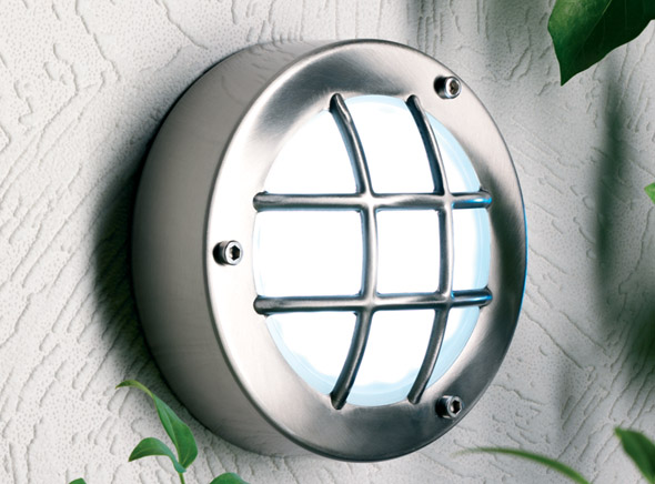 Micromark Round LED Porthole Wall Light With