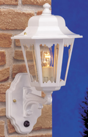 Wall Lantern With Microscan 240 PIR -