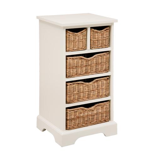 Middleton Ivory 5 Drawer Chest 293.005