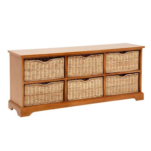 Middleton Natural 6 Drawer Chest 912.049