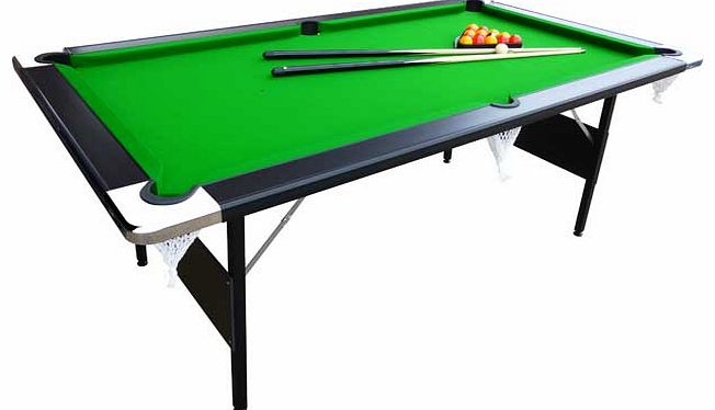 Mightymast Hustler 7ft Foldup Pool Table