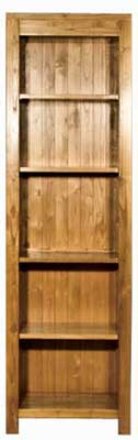 74in x 23.5in Tall Slim Bookcase