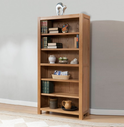 Milano Oak 6ft Bookcase (Milano Oak 6ft Bookcase)