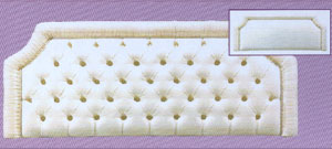 2FT 6 Sml Single Balmoral Headboard