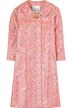 Milly Berries brocade coat