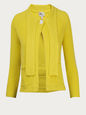 MILLY KNITWEAR YELLOW M MY-T-NK06268