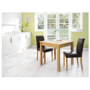 Milton 2 Seater Table Set, Oak effect