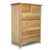 Milton 6 Drawer Chest - Natural