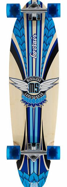 Corsair II Longboard Blue - 38.25 inch