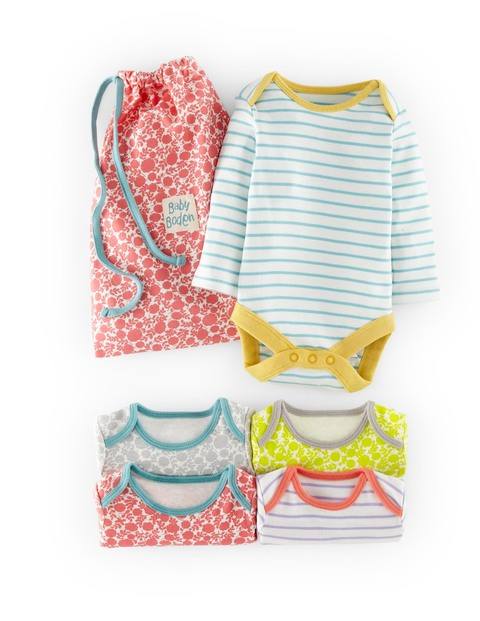 Mini Boden 5 Pack Bodies Multi Mini Boden, Multi 34598847