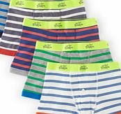 Mini Boden 5 Pack Boxers, Stripe 34574814