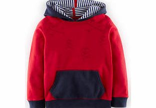 Mini Boden Beach Hoody, Fireman/Navy,Reef/Ochre 34517920