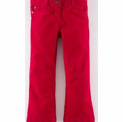 Cord Bootleg Jeans, Cherry 34192294