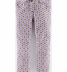 Mini Boden Cord Slim Fit Jeans, Thistle Daisy Dot 34298216