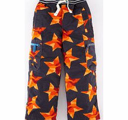 Mini Boden Lined Cargos, Orange Camouflage Star 34331900