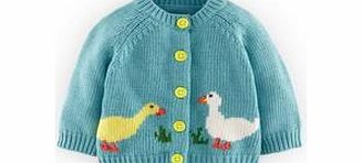 Mini Boden My Favourite Intarsia Cardigan, Vintage