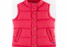 Mini Boden Padded Gilet, Berry 34190876