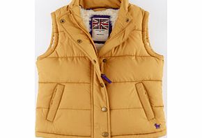 Mini Boden Padded Gilet, Butterscotch 34190967